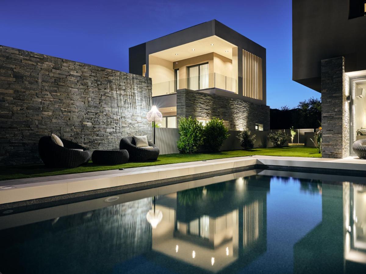 Aguacate Glafki With Heated Private Swimming Pool Villa Tsilivi  Exteriör bild