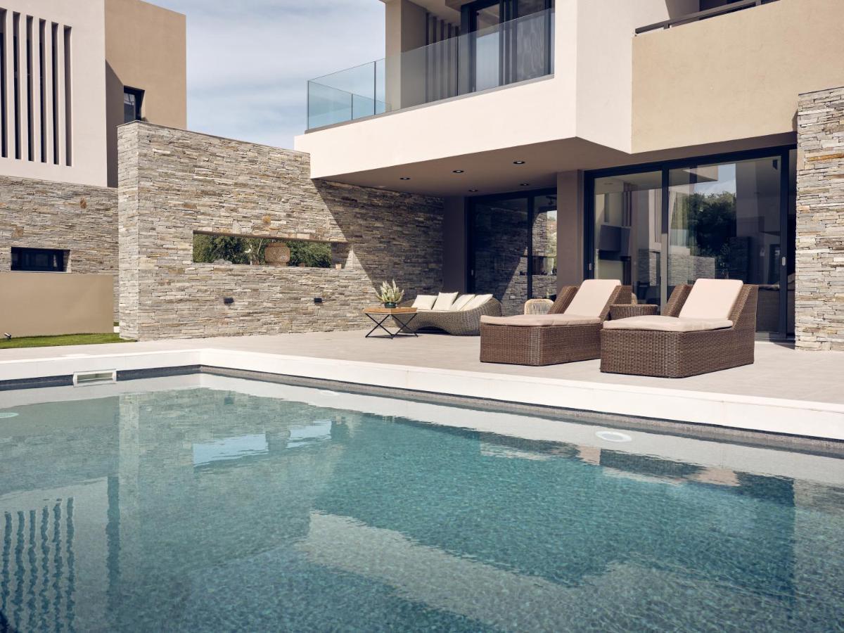 Aguacate Glafki With Heated Private Swimming Pool Villa Tsilivi  Exteriör bild