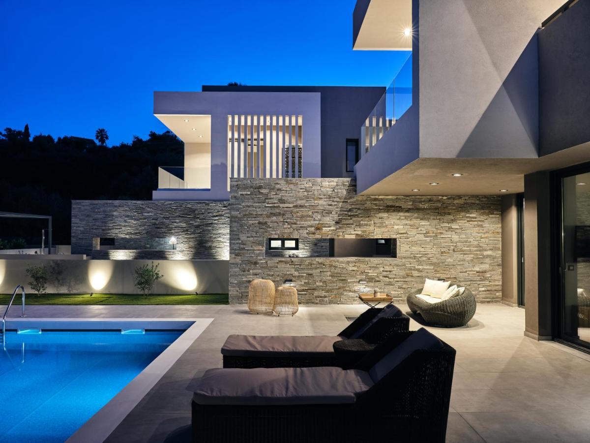 Aguacate Glafki With Heated Private Swimming Pool Villa Tsilivi  Exteriör bild